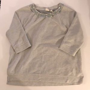 Shimmery Jeweled Sweater